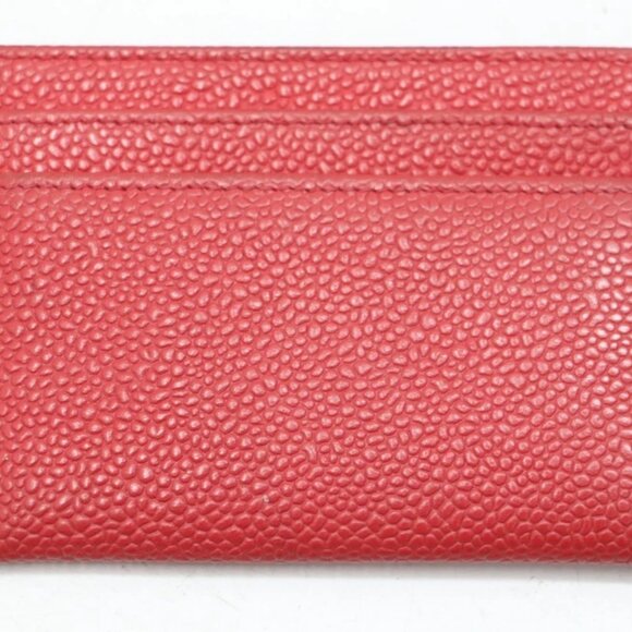 Chanel Caviar Timeless CC Card Holder Red - Picture 2 of 14